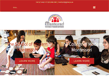 Tablet Screenshot of montessoriint.com